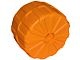 2573-4 Hardplastic wiel zeer groot (71x47) PAST NIET DOOR BRIEVENBUS! oranje NIEUW *