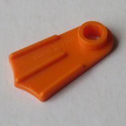 2599-4G Flipper (per stuk) (ook 10090) oranje gebruikt *0M0000