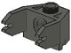 2607-10G Magneethouder treinkoppeling (oud model) donker, grijs (klassiek) gebruikt *0B035