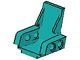 2717-39G Technic Stoel basis 3x2 turquoise, donker gebruikt *1R0000