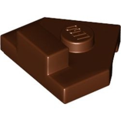 27928-88 Wig plaat 2x2 met nop en verhoging bruin, roodachtig NIEUW *5A014