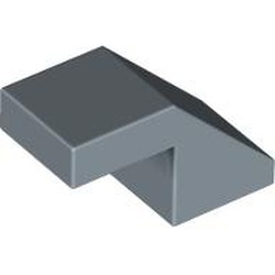 28192-55 Dakpan 45 graden 1x2 geknakt ZONDER NOP blauw, zandkleurig NIEUW *1B195