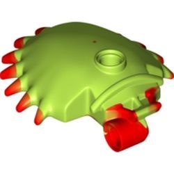 29112pb01-34 Plant Venus met Marbled rood patroon lime NIEUW *0L0000