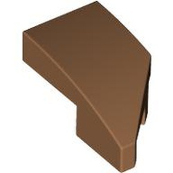 29120-150 Wig 2x1x 2/3 links caramel, midden NIEUW *1B232