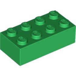 3001-6 Steen 2x4 groen NIEUW *5K0000