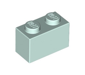 3004-152 Steen 1x2 aqua, licht NIEUW *1B007