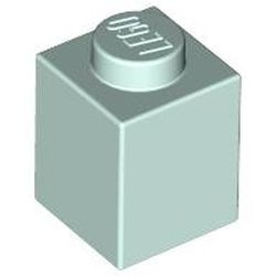 3005-152 Steen 1x1 aqua, licht NIEUW *