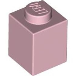 3005-23G Steen 1x1 roze (klassiek) gebruikt *1A004