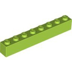3008-34 Steen 1x8 lime NIEUW *5K0000