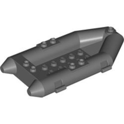30086-85G Rubberboot klein grijs, donker (blauwachtig) gebruikt *