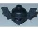 30105-11G Helm met vleermuisvleugels zwart gebruikt *0L0000