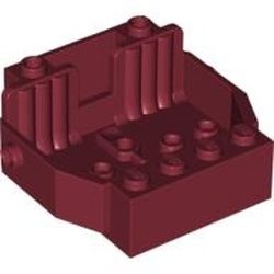 30149-59 Interieur met 2 zetels rood, donker NIEUW *