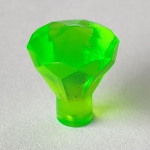 30153-108 Diamant transparant heldergroen NIEUW *1B051