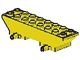 30277-3G Bodemplaat 2x8x1 1/3 geel gebruikt *R3