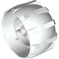30324-1G Hardplastic wiel met open spaken PAKKETPOST wit gebruikt *5W000
