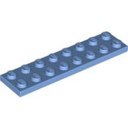 3034-42 Platte plaat 2x8 blauw, midden NIEUW *5K0000