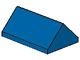 3042-7G DakNOK 45 graden 3x2 blauw gebruikt *1D034