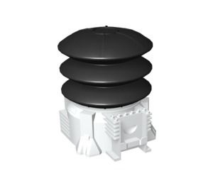 30584c01-1 Pneumatische pomp Aero Tube (Mars Mission) 15x14x13 pakketzending wit NIEUW *0L0000