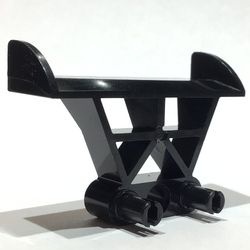 30626-11G Auto spatplaat 3x4x6 zwart gebruikt *