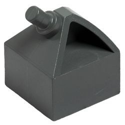 30640-85G Stuurhouder 2x2 grijs, donker (blauwachtig) gebruikt *