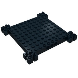 30645-11G Steen 12x12 aangepaste basis zwart gebruikt *