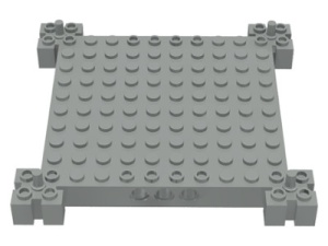 30645-9G Steen 12x12 aangepaste basis lichtgrijs (klassiek) gebruikt *