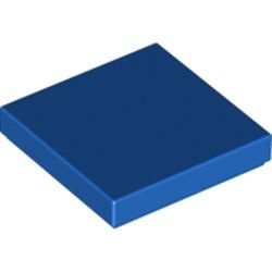3068b-7 Tegel 2x2 blauw NIEUW *1B118