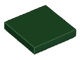 3068b-80G Tegel 2x2 groen, donker gebruikt *1B344