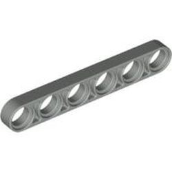 32063-9 Technic, Hefbalk 1x6 dun lichtgrijs (klassiek) NIEUW *1D000