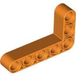 32526-4 Technic, Hefbalk 3x5 L-vorm dik oranje NIEUW *1D000