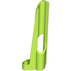 32535-34G Technic, Sierpaneel # 8 Small Long, Large Hole, Side B lime gebruikt *5K000