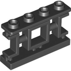 32932-11 Hek- Aziatisch ornament zwart NIEUW *5D006