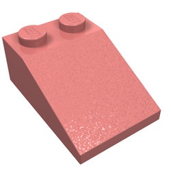 3298-58G Dakpan 33 graden 2x3 rood, zandkleurig gebruikt *1D018