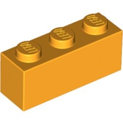 3622-110 Steen 1x3 oranje, lichthelder NIEUW *