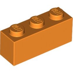 3622-4 Steen 1x3 oranje NIEUW *
