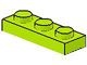 3623-34 Platte plaat 1x3 lime NIEUW *1B171
