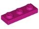 3623-71 Platte plaat 1x3 magenta NIEUW *1B171 - Img 2