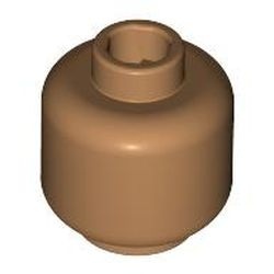 3626c-150 Steen Minifig dikrond holle nop caramel, midden NIEUW *1L078