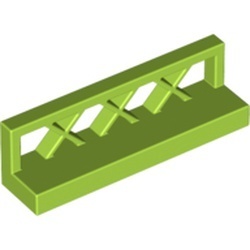 3633-34 Hekwerk 1x4x1 Ruitpatroon laag lime NIEUW *0D020