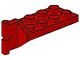 3639-5G Scharnier 2x4 met verhoogde koppeling verticaal (mannetje) rood gebruikt *1D0000