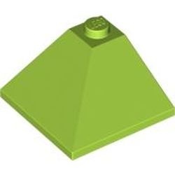 3675-34 Dakpan 33 graden hoek 3x3 BUITENZIJDE lime NIEUW *1B212