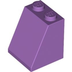 3678b-154 Dakpan 65 graden 2 breed met bodemnop lavender, midden NIEUW *1B158