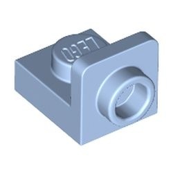 36840-105 Verbindingsplaat 1x1- 1x1 OMGEKEERD blauw, lichthelder NIEUW *1B259