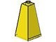 3685-3G Dakpan 75 graden 2x2x3 hoek (2 kanten) geel gebruikt *1D033