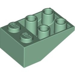 3747-48 Omgekeerde dakpan 33 graden 2x3 groen, zandkleurig NIEUW *1B220