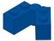 3830c01-7G Scharniersteen 1x4 compleet blauw gebruikt *1R028