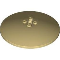 3961-2 Schotel 8x8 MASSIEVE noppen crème NIEUW *1R027