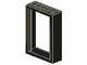 4071-11 Deur 2x6x7 Frame zwart NIEUW *