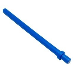 4095-7 Paal lengte 6,6 noppen met stop (Paraplu-stok) blauw NIEUW *1B053