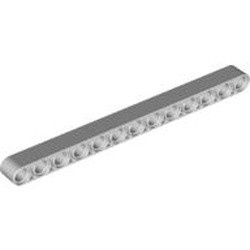 41239-99 Technic, Hefbalk 1x13 dik grijs, zeer licht (blauwachtig) NIEUW *1D000